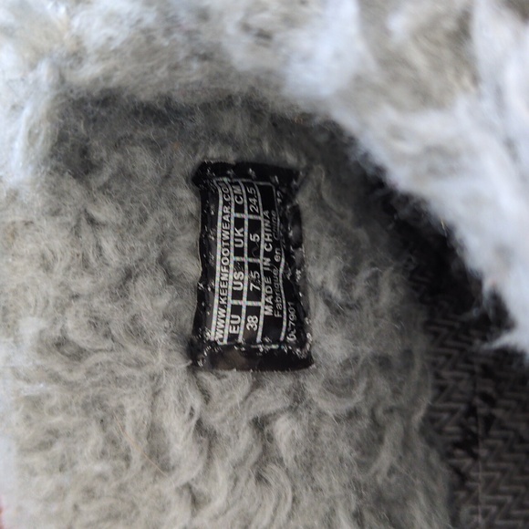 Women's off white keen boots size 7.5 - Picture 4 of 6